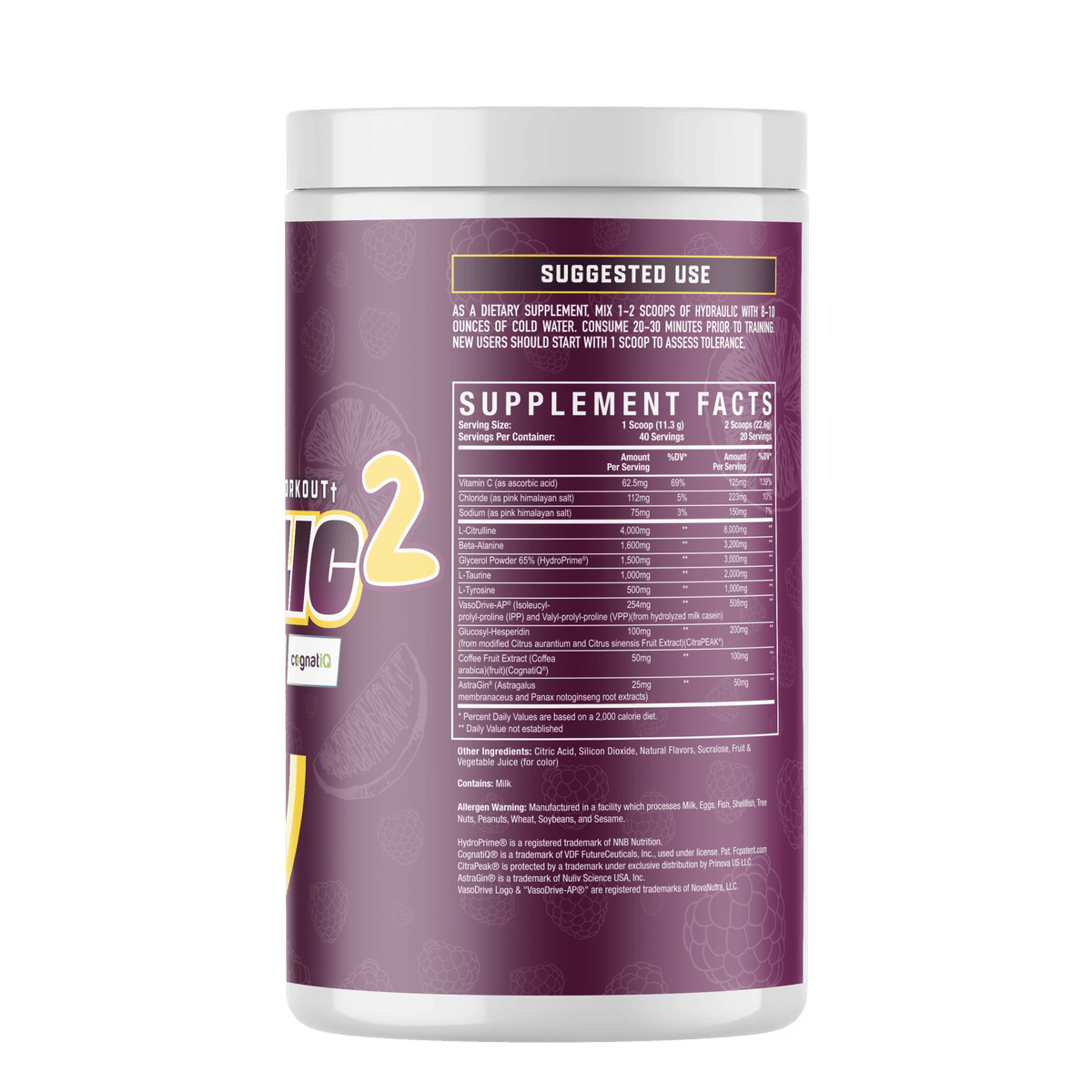 Axe & Sledge Hydraulic V2 Non - Stim Pre - Workout - Bodybuilding.com