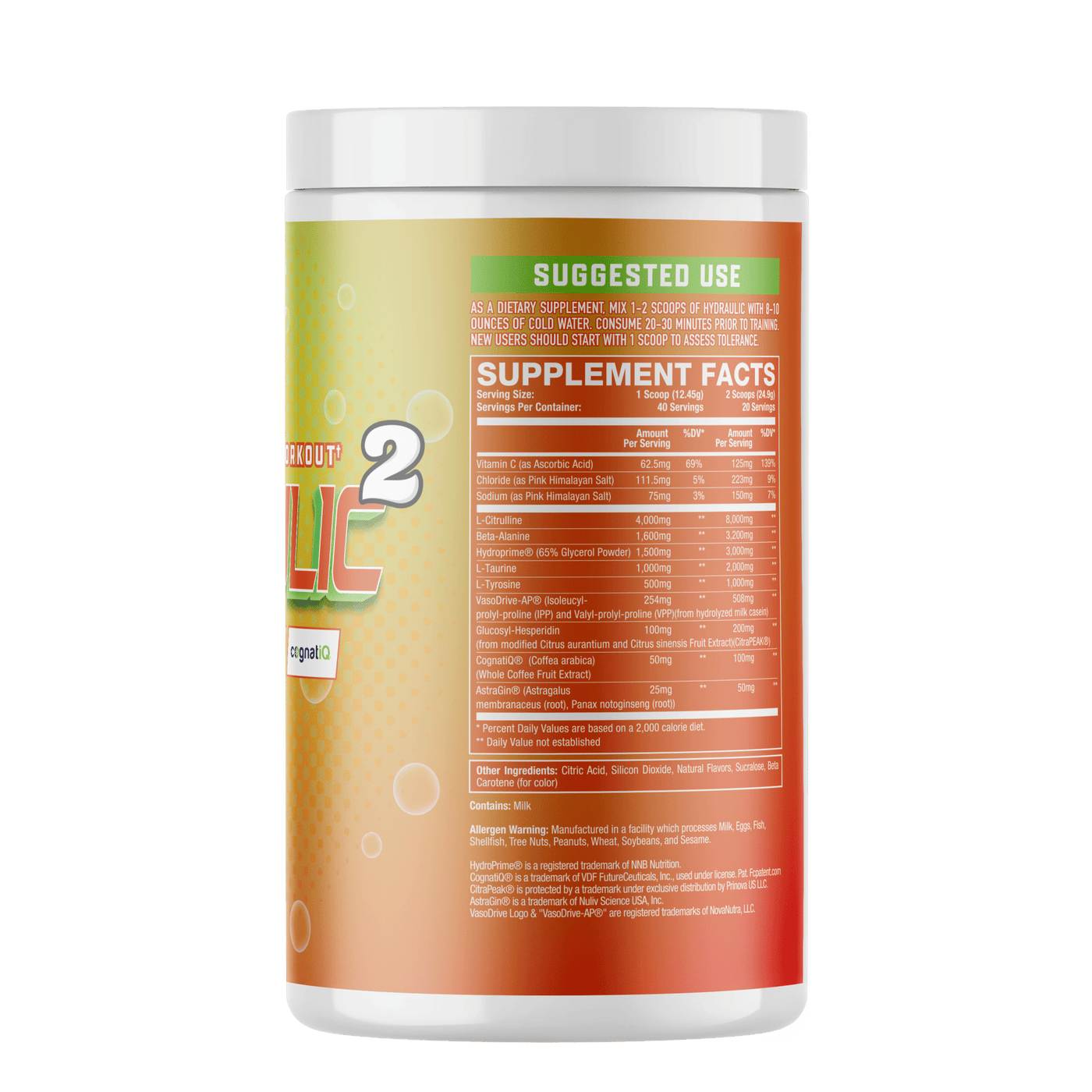 Axe & Sledge Hydraulic V2 Non - Stim Pre - Workout - Bodybuilding.com
