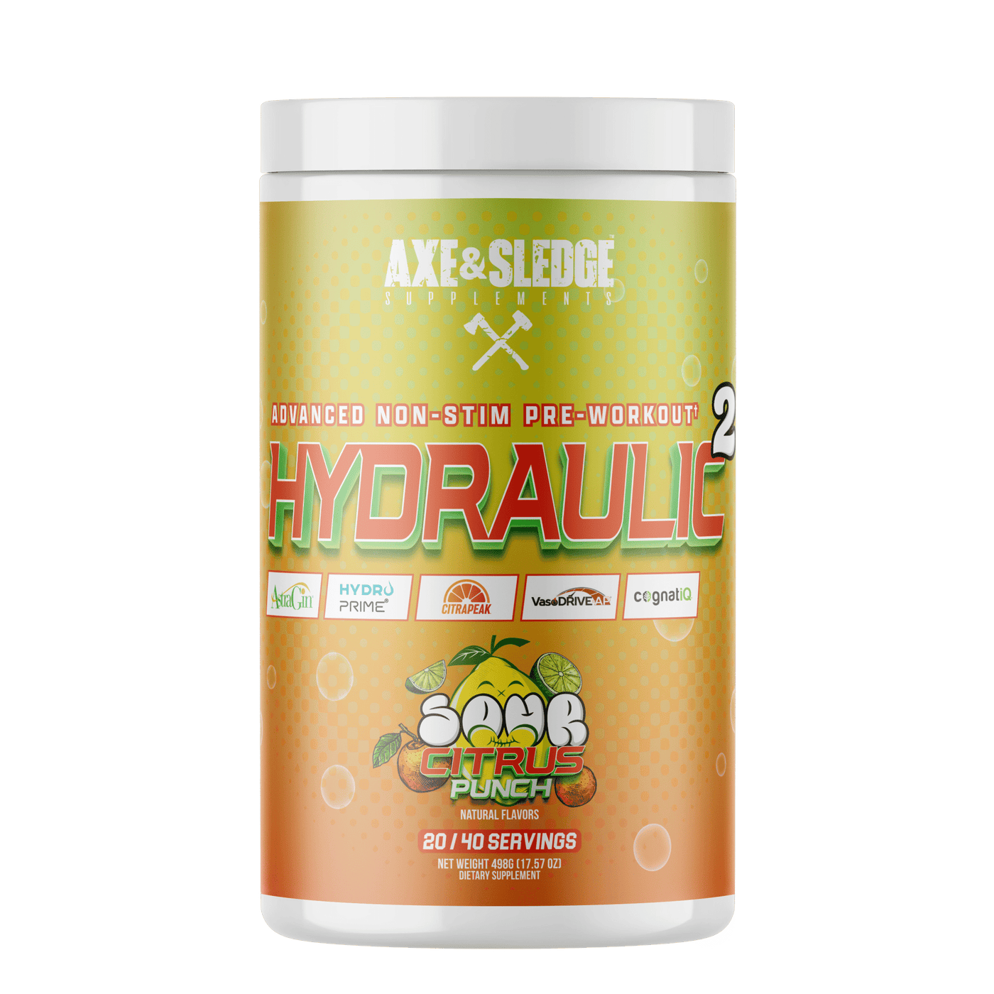 Axe & Sledge Hydraulic V2 Non - Stim Pre - Workout - Bodybuilding.com