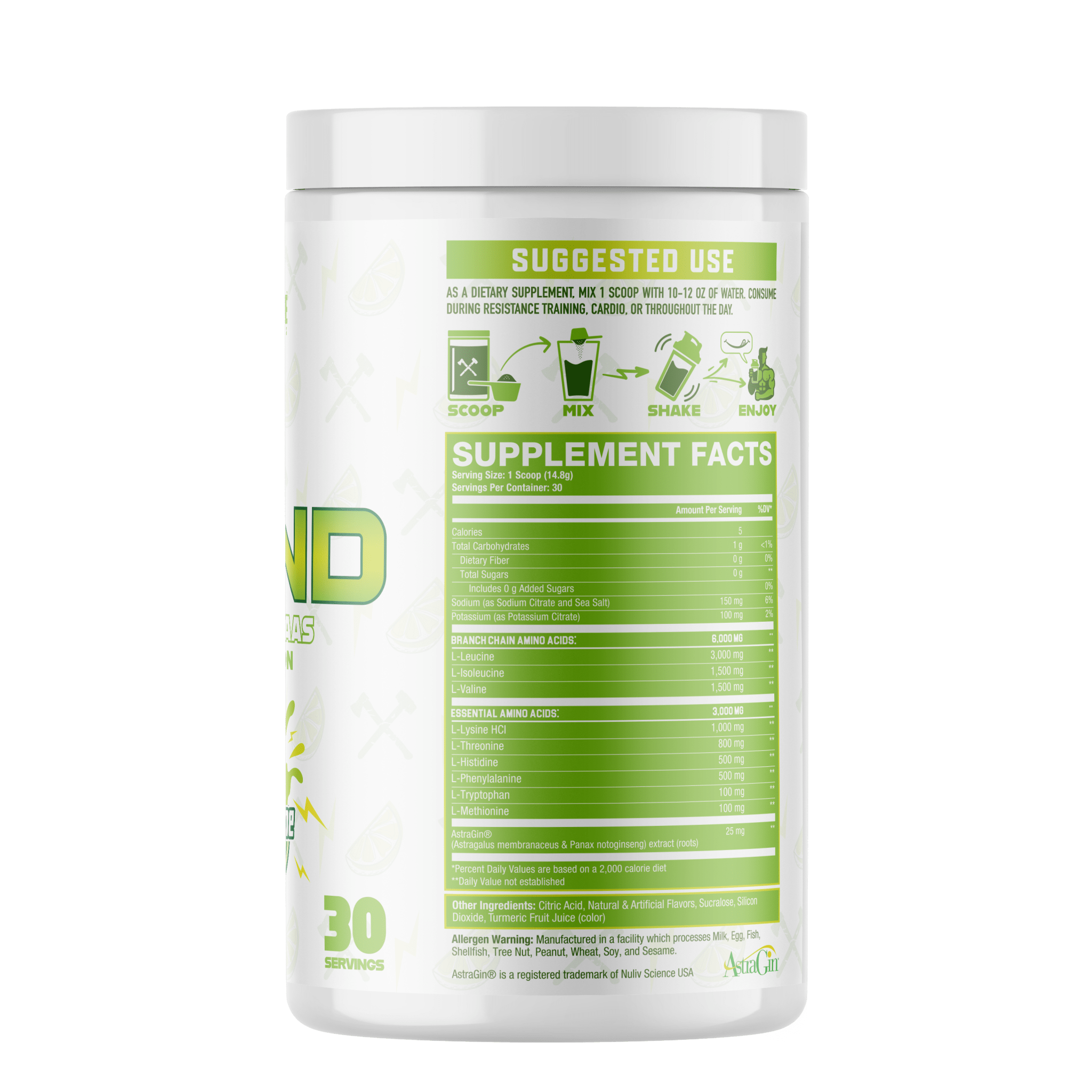 Axe & Sledge The Grind EAAS + BCAAS + Hydration - Bodybuilding.com