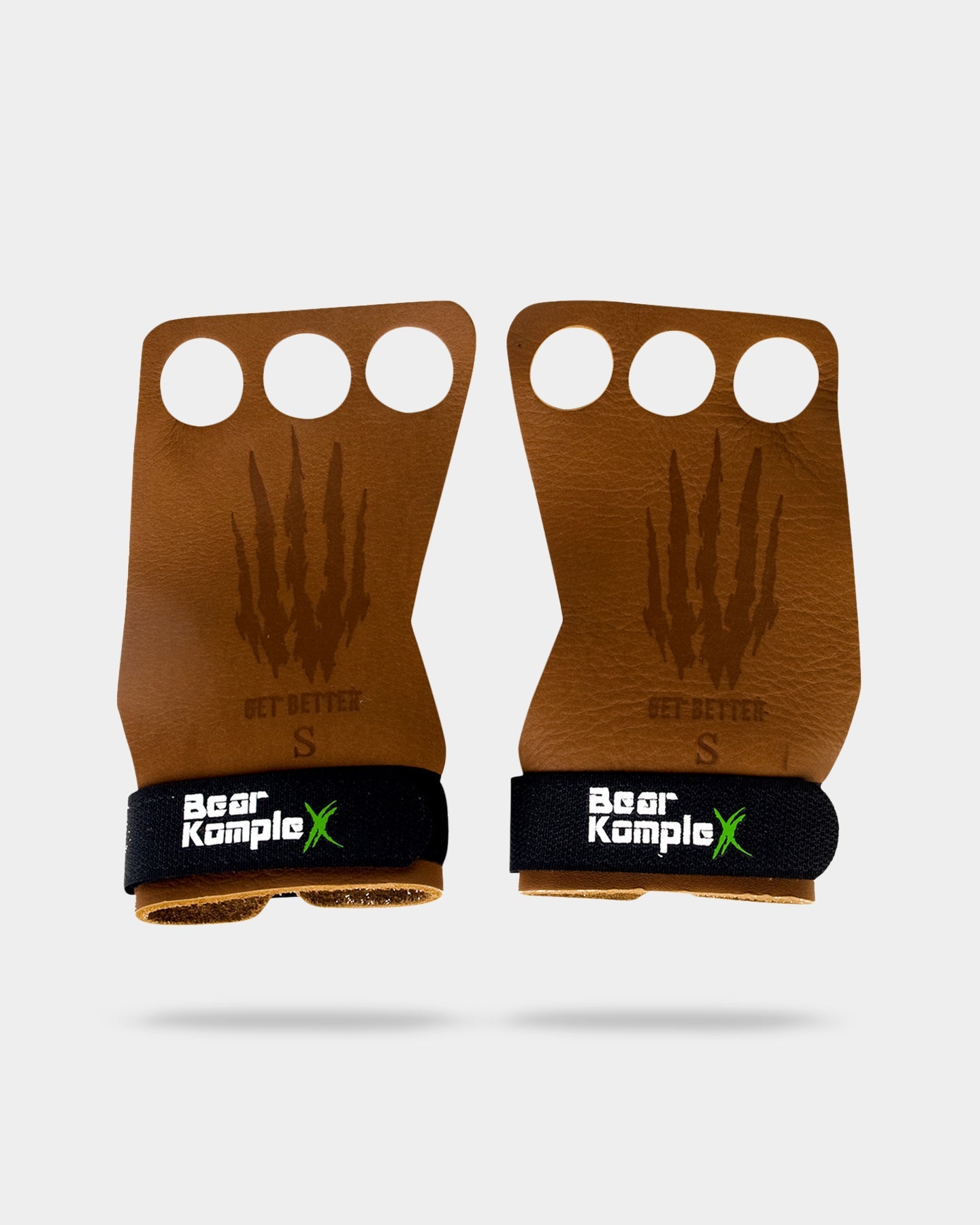 Bear Komplex Leather Hand Grips - Bodybuilding.com