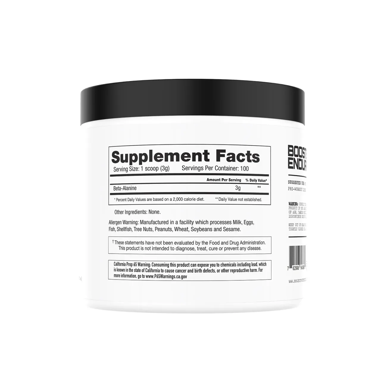 Project#1 Nutrition Beta-Alanine