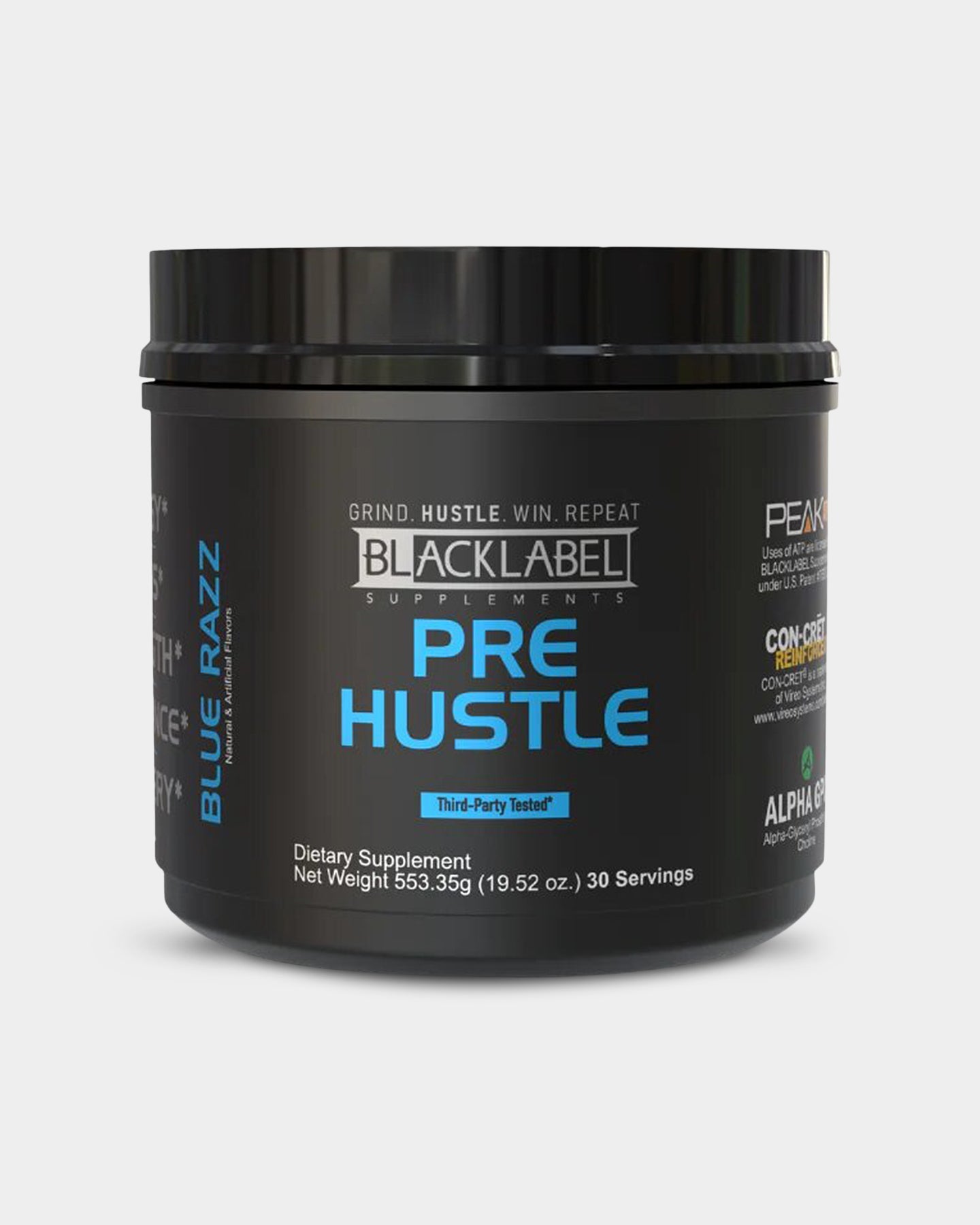 BLACKLABEL Supplements Pre - Hustle - Bodybuilding.com