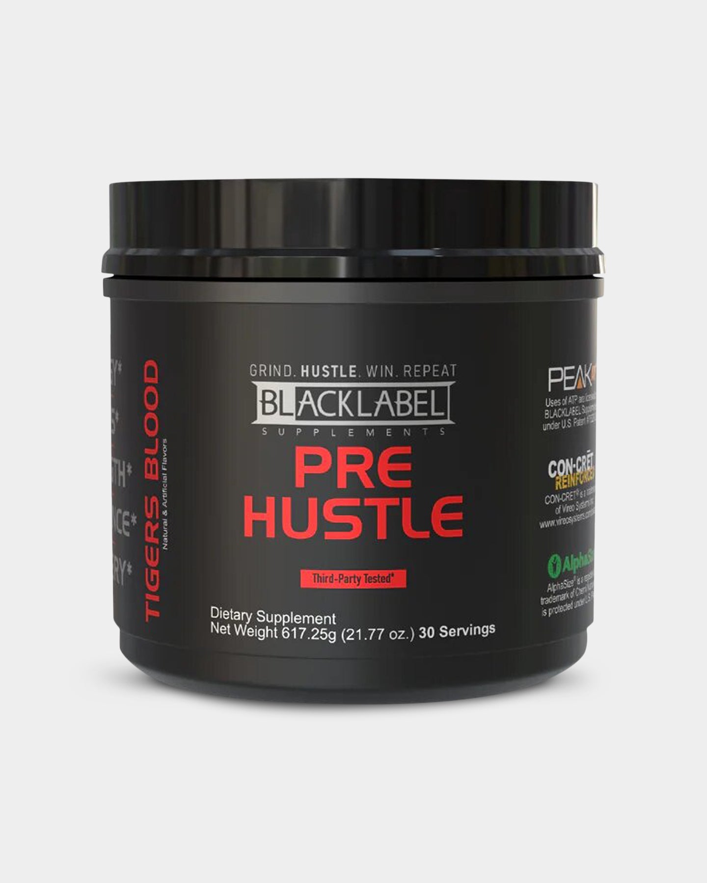 BLACKLABEL Supplements Pre - Hustle - Bodybuilding.com