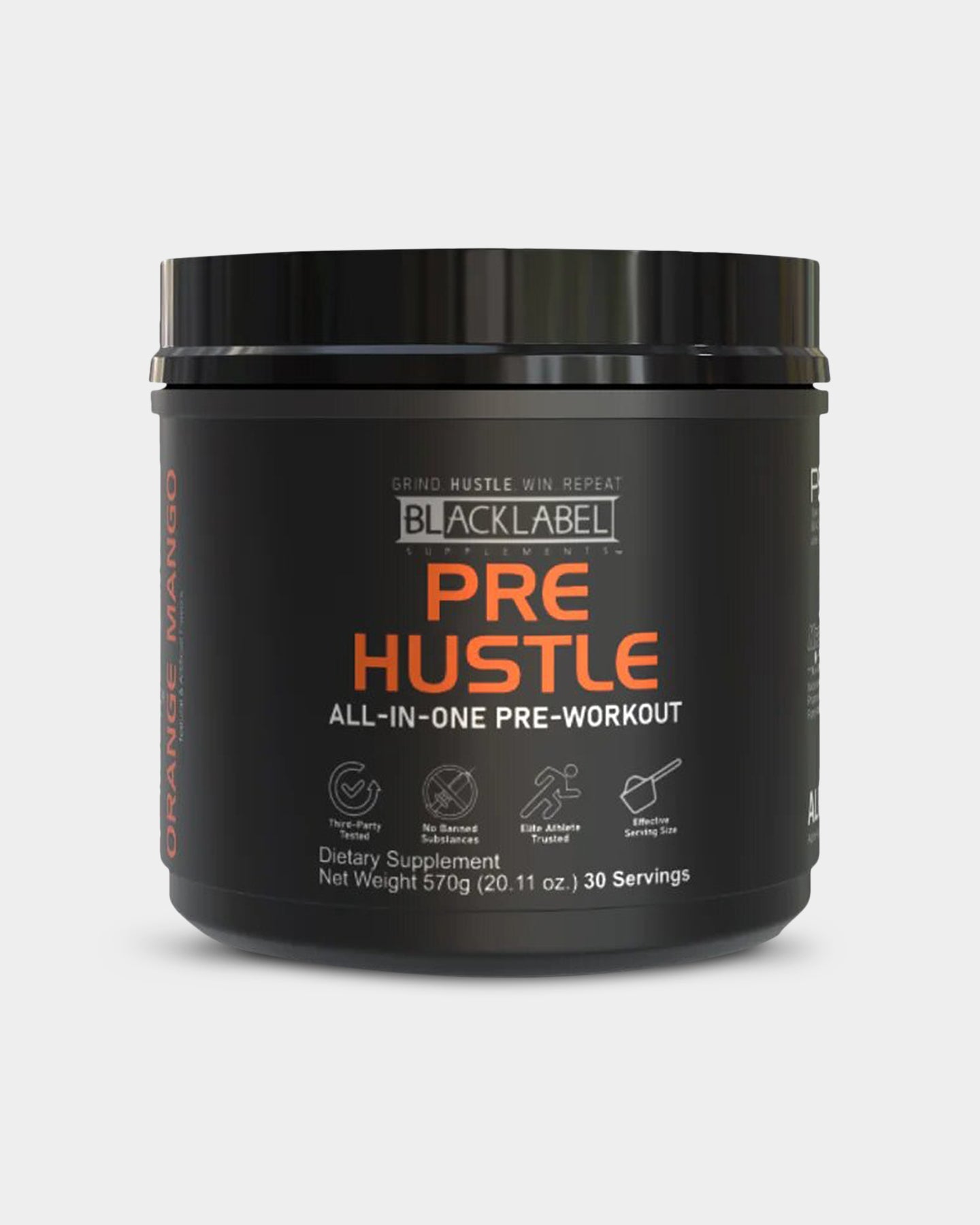 BLACKLABEL Supplements Pre - Hustle - Bodybuilding.com