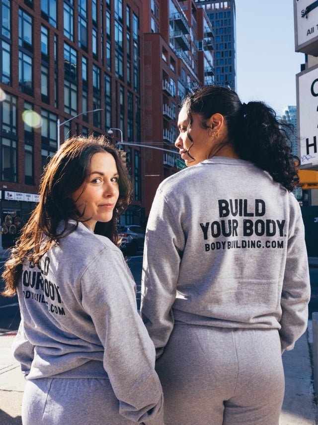 Bodybuilding.com BUILD Crew Sweatshirt - Bodybuilding.com