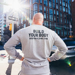 Bodybuilding.com BUILD Crew Sweatshirt - Bodybuilding.com