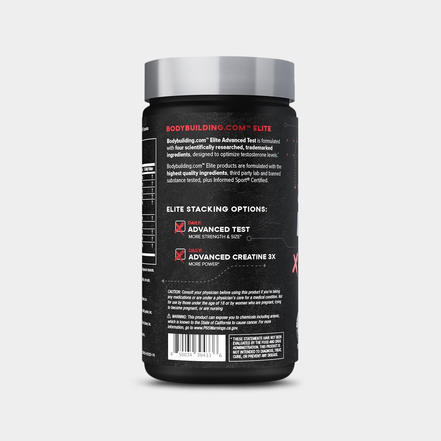 Bodybuilding.com ELITE Advanced TEST Testosterone Booster - Bodybuilding.com