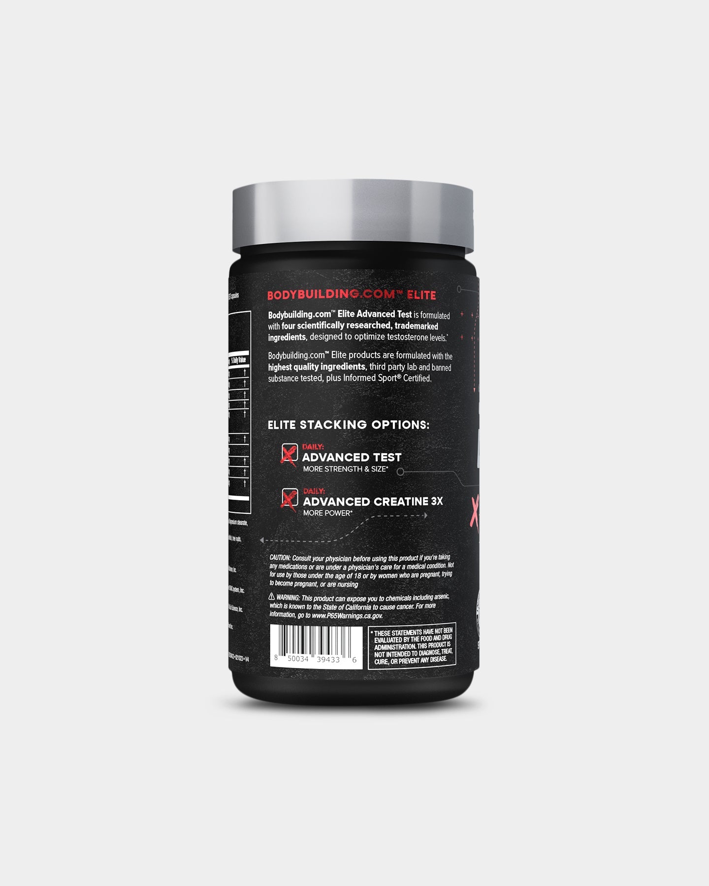 Bodybuilding.com ELITE Advanced TEST Testosterone Booster - Bodybuilding.com