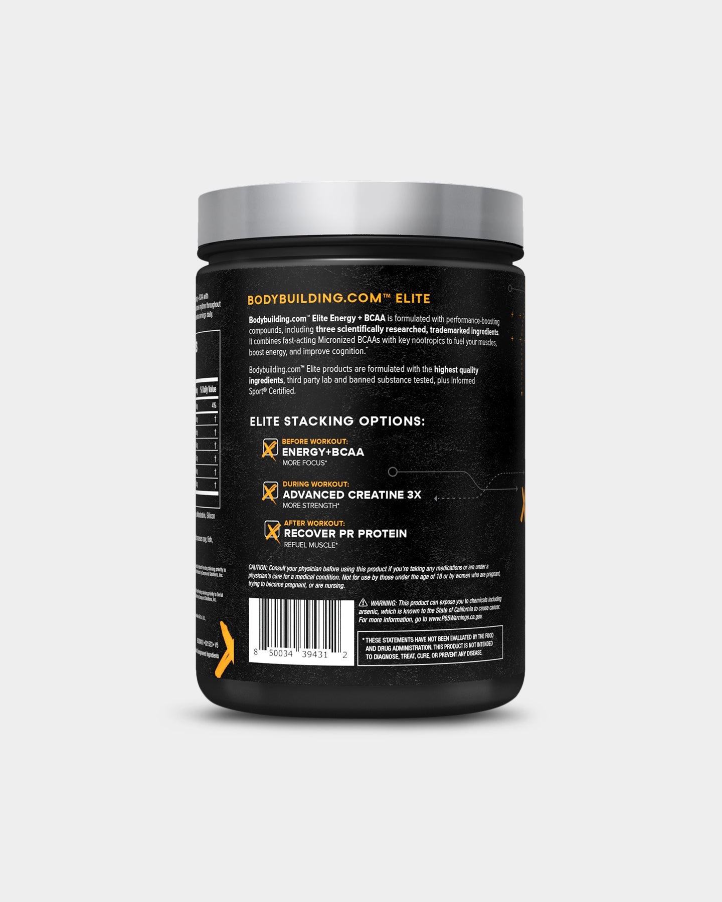 Bodybuilding.com ELITE Energy + BCAA - Bodybuilding.com