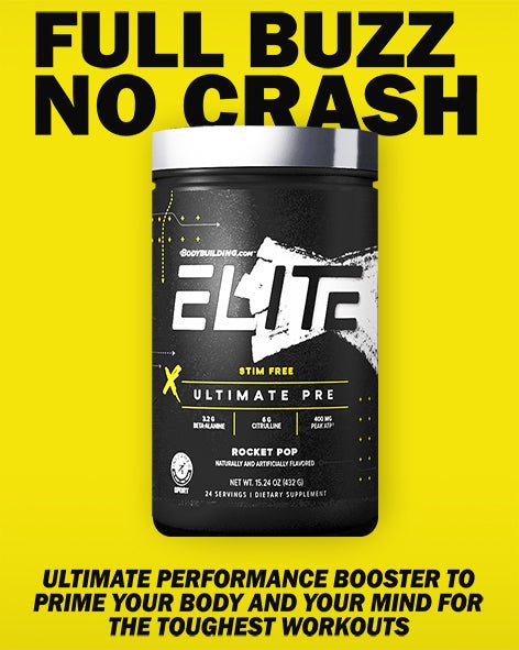 Bodybuilding.com ELITE Ultimate PRE Stim Free Pre - Workout - Bodybuilding.com