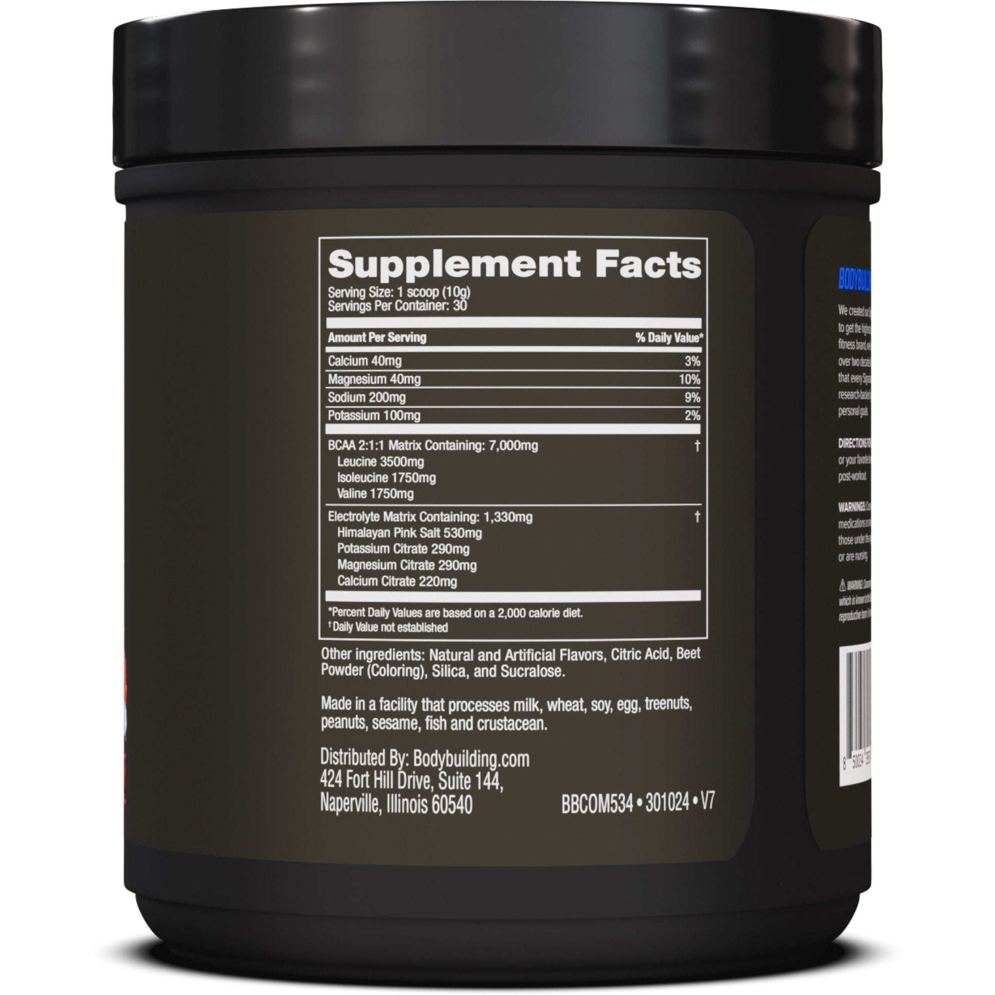 Bodybuilding.com Signature BCAA, 30 Servings - Bodybuilding.com