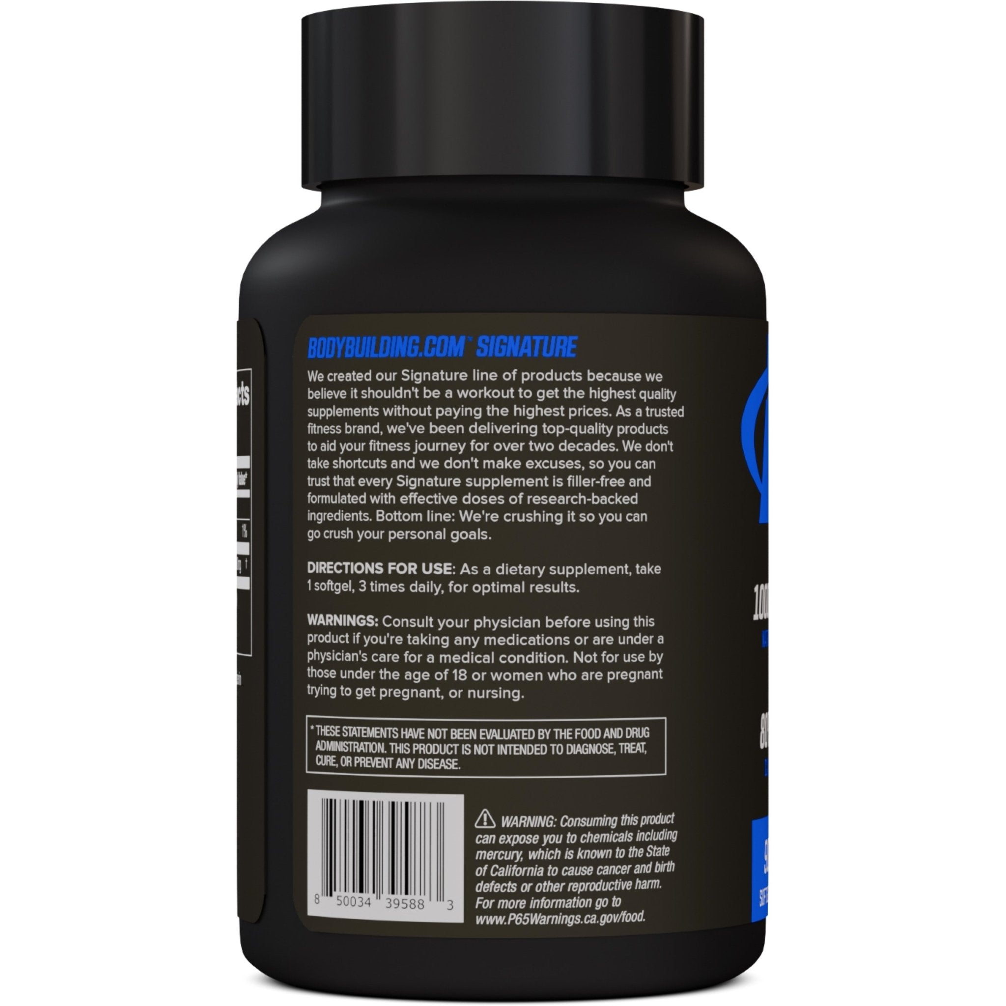 Bodybuilding.com Signature CLA Softgels, 90 Servings - Bodybuilding.com