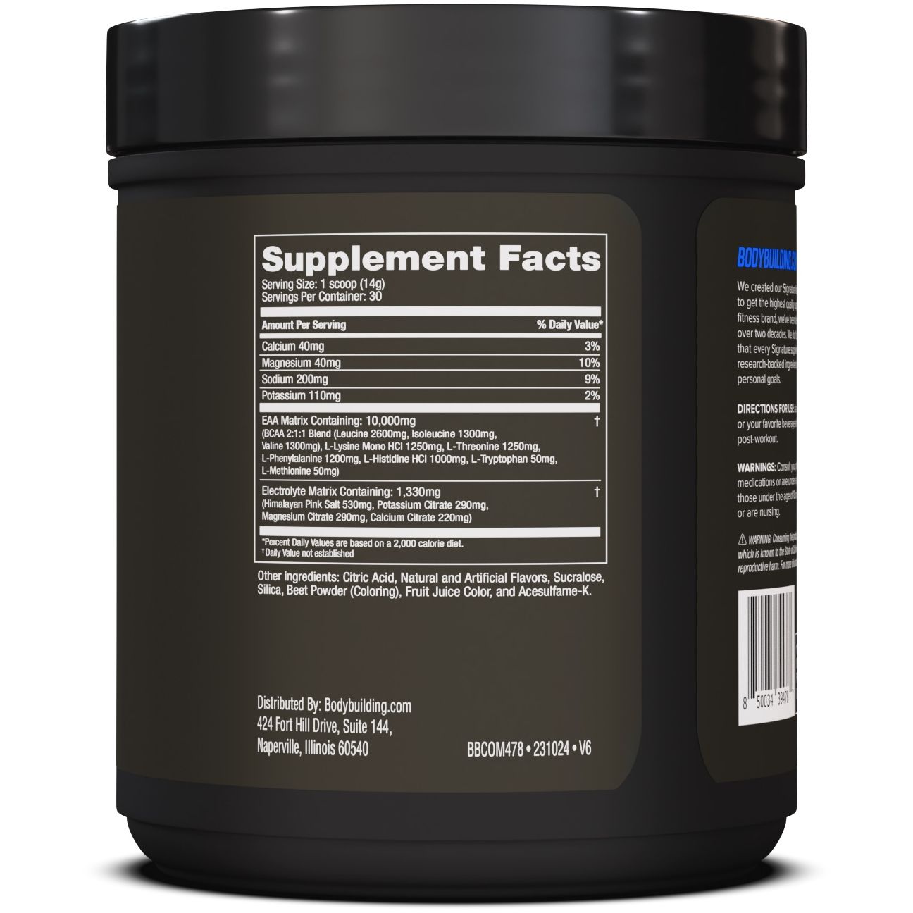 Bodybuilding.com Signature EAA, 30 Servings - Bodybuilding.com