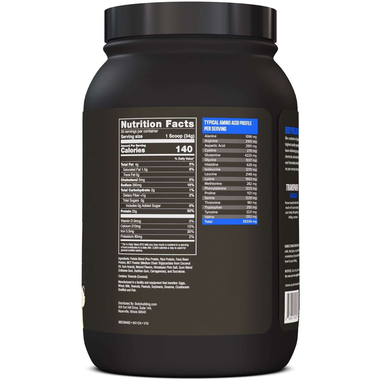 Bodybuilding.com Signature Plant Protein, 30 Servings - Bodybuilding.com