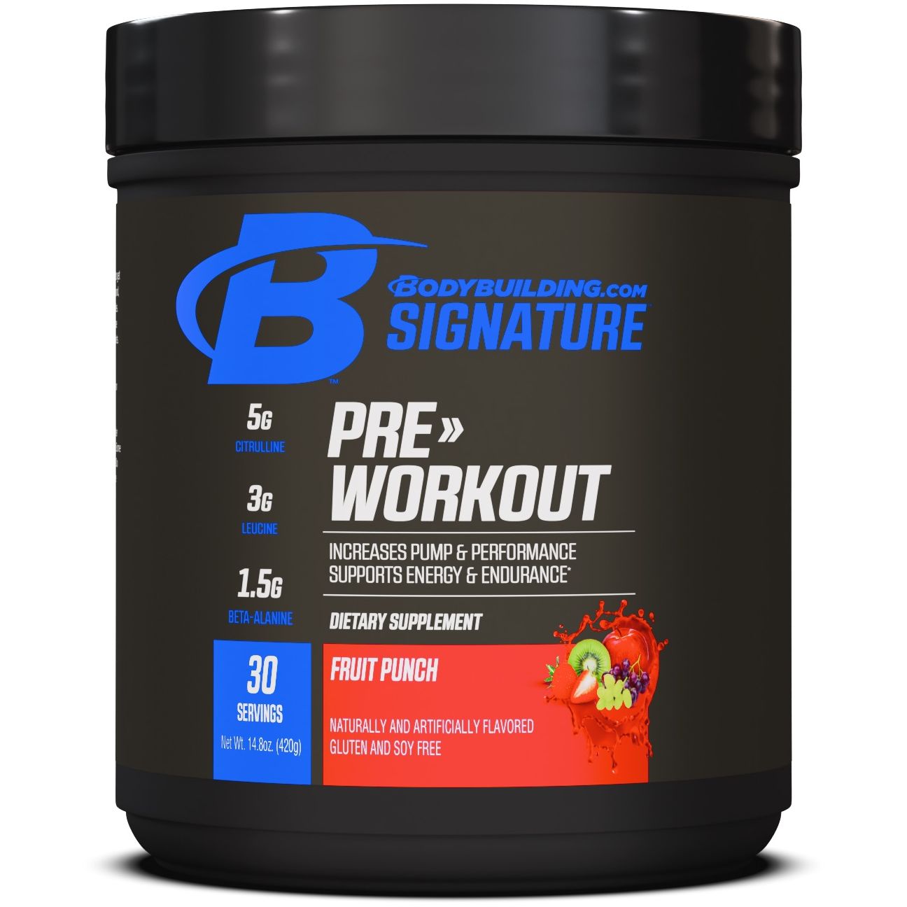 Bodybuilding.com Signature Pre - Workout, 30 Servings - Bodybuilding.com