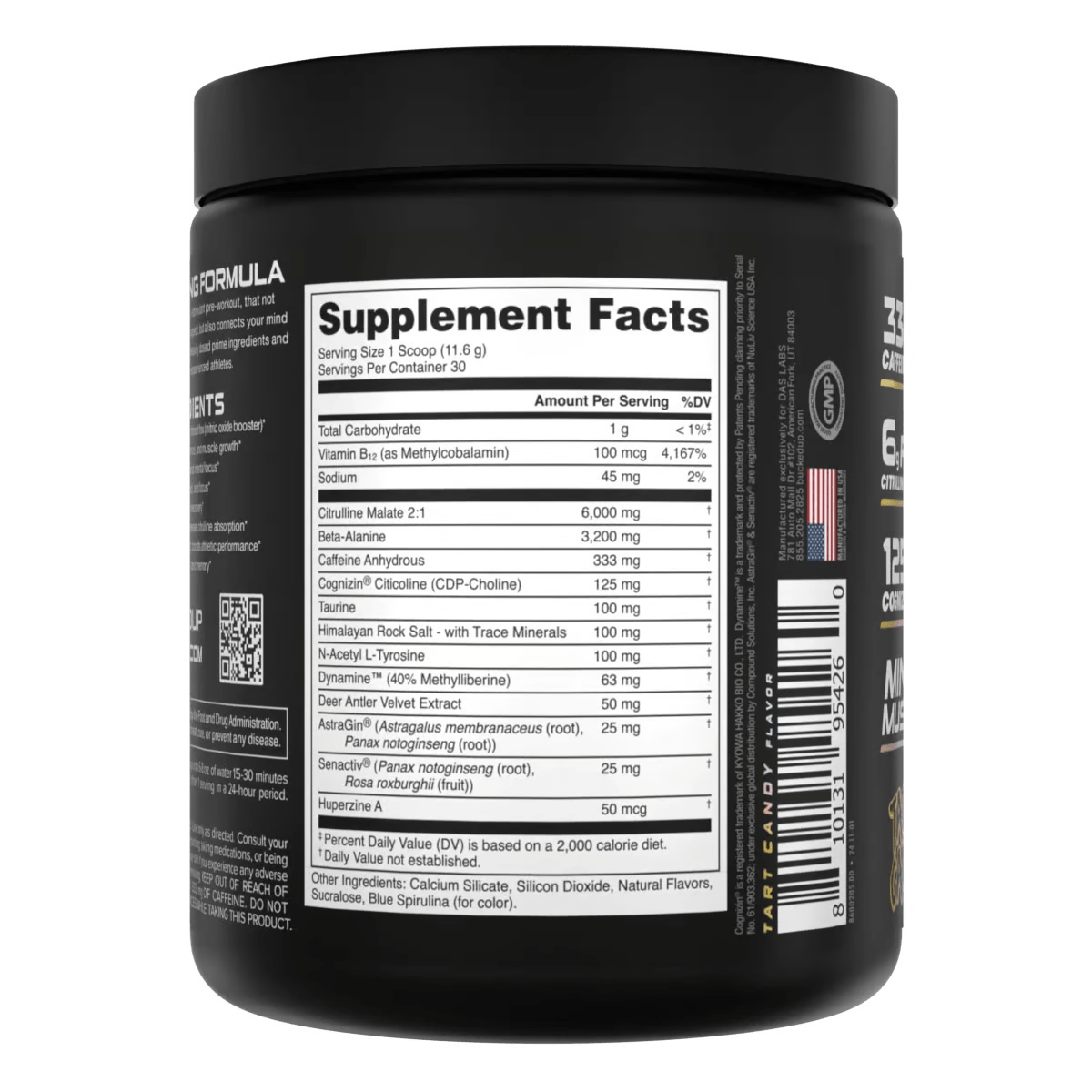 Bucked Up BAMF Nootropic High Stimulant Pre - Workout - Bodybuilding.com