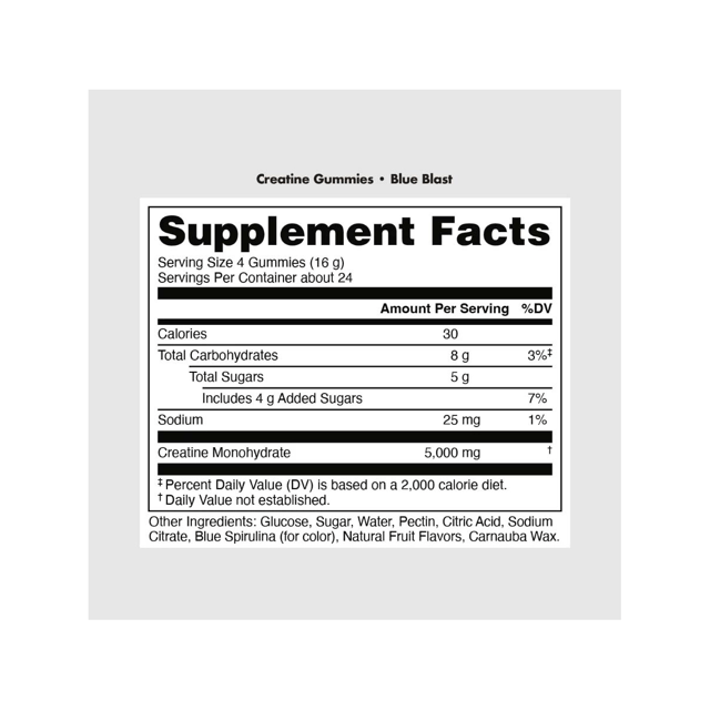 Bucked Up Creatine Gummies - Bodybuilding.com