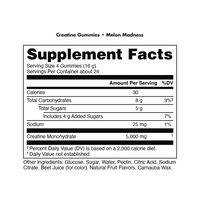 Bucked Up Creatine Gummies - Bodybuilding.com