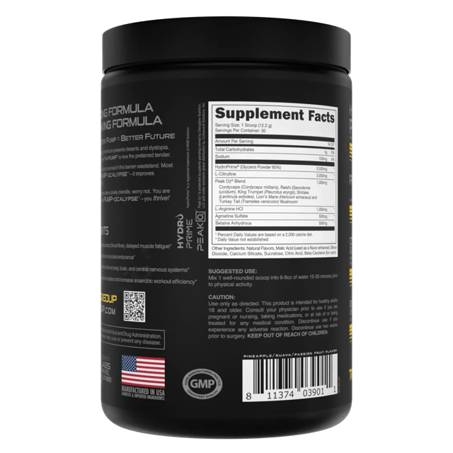 Bucked Up Pump - Ocalypse Nitric Oxide Supplement - Bodybuilding.com