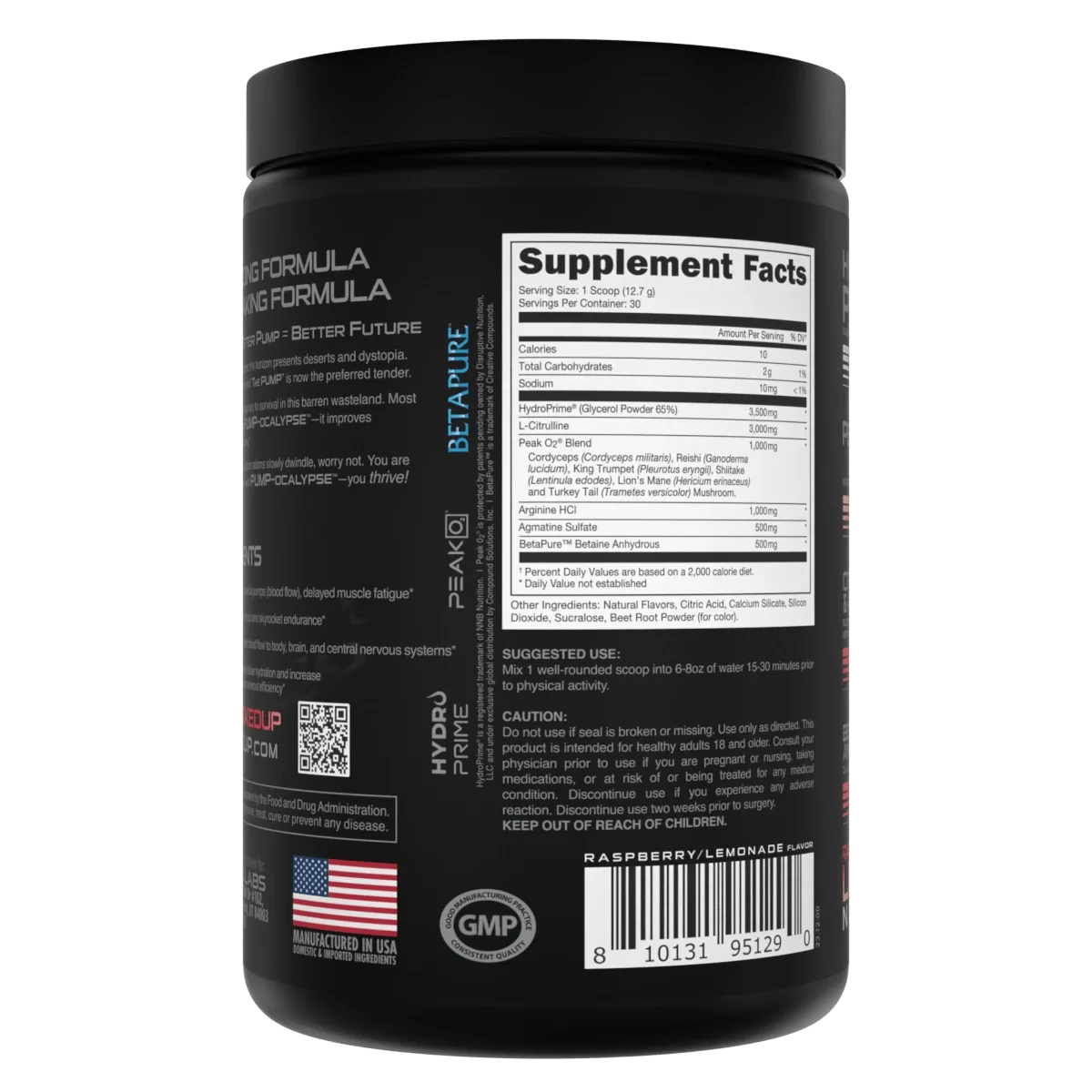 Bucked Up Pump - Ocalypse Nitric Oxide Supplement - Bodybuilding.com