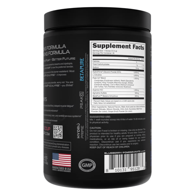 Bucked Up Pump - Ocalypse Nitric Oxide Supplement - Bodybuilding.com