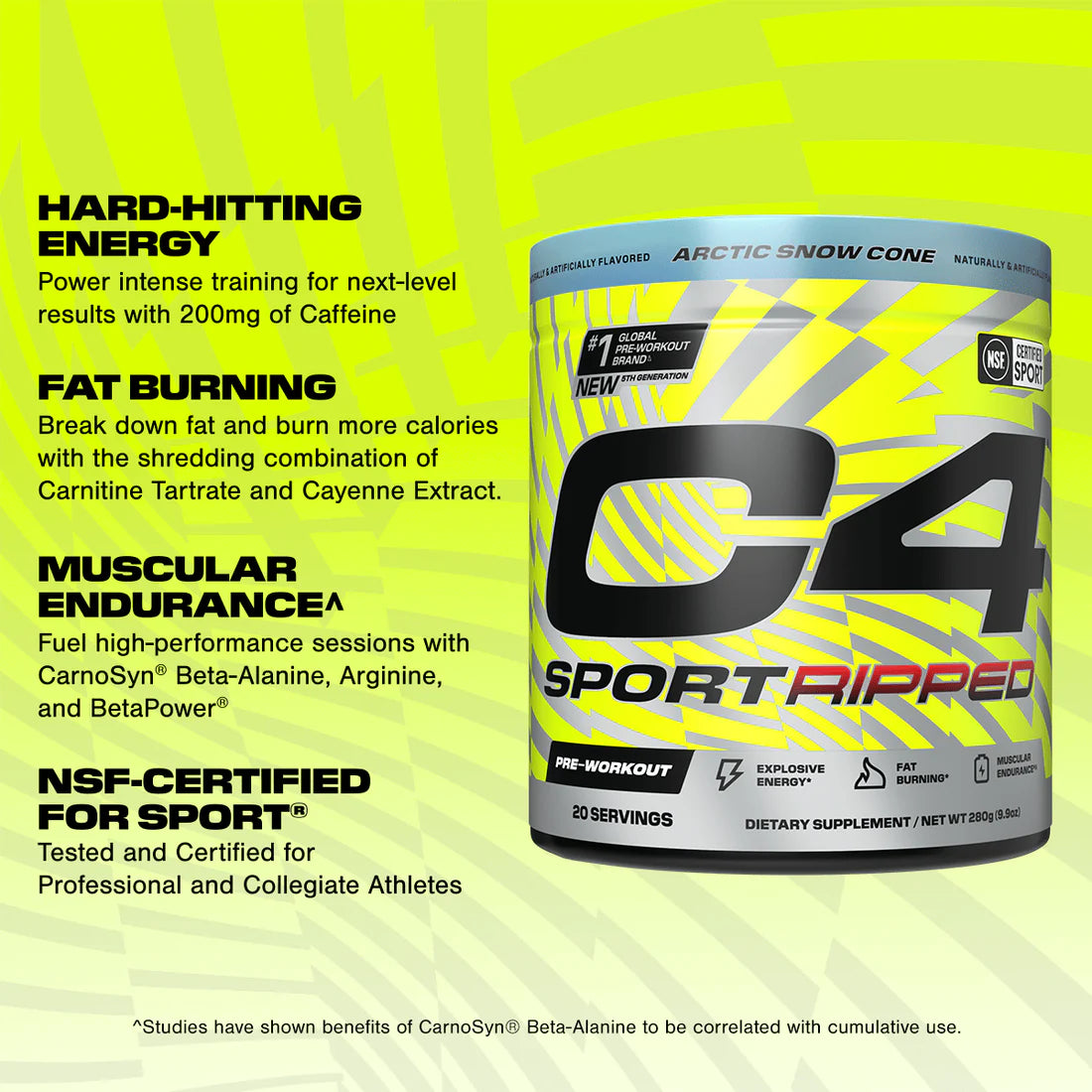 C4 Sport Ripped Pre-Workout