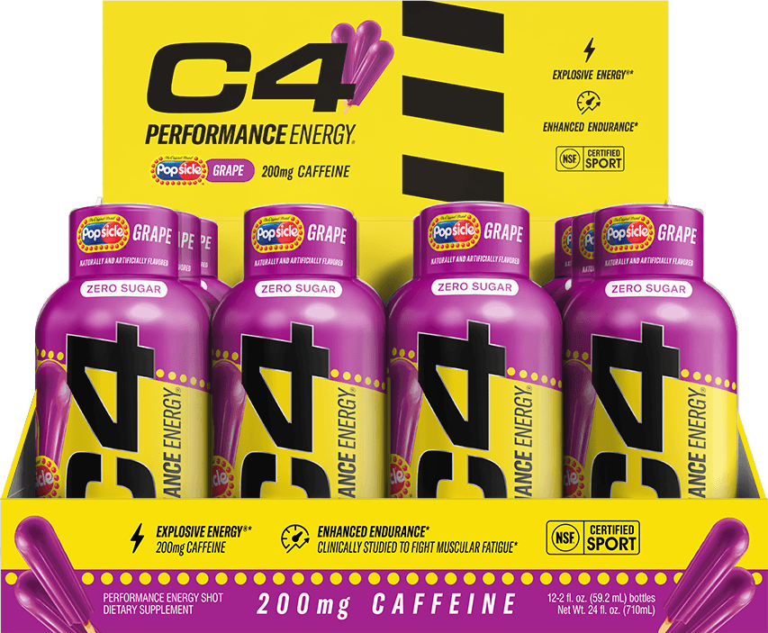 Cellucor 12pk C4 Energy Shots - Bodybuilding.com