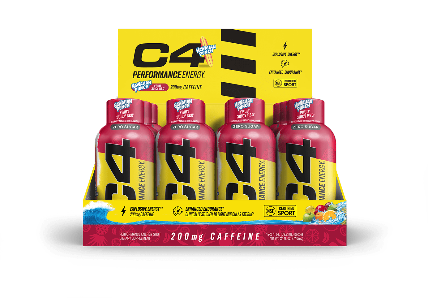Cellucor 12pk C4 Energy Shots - Bodybuilding.com
