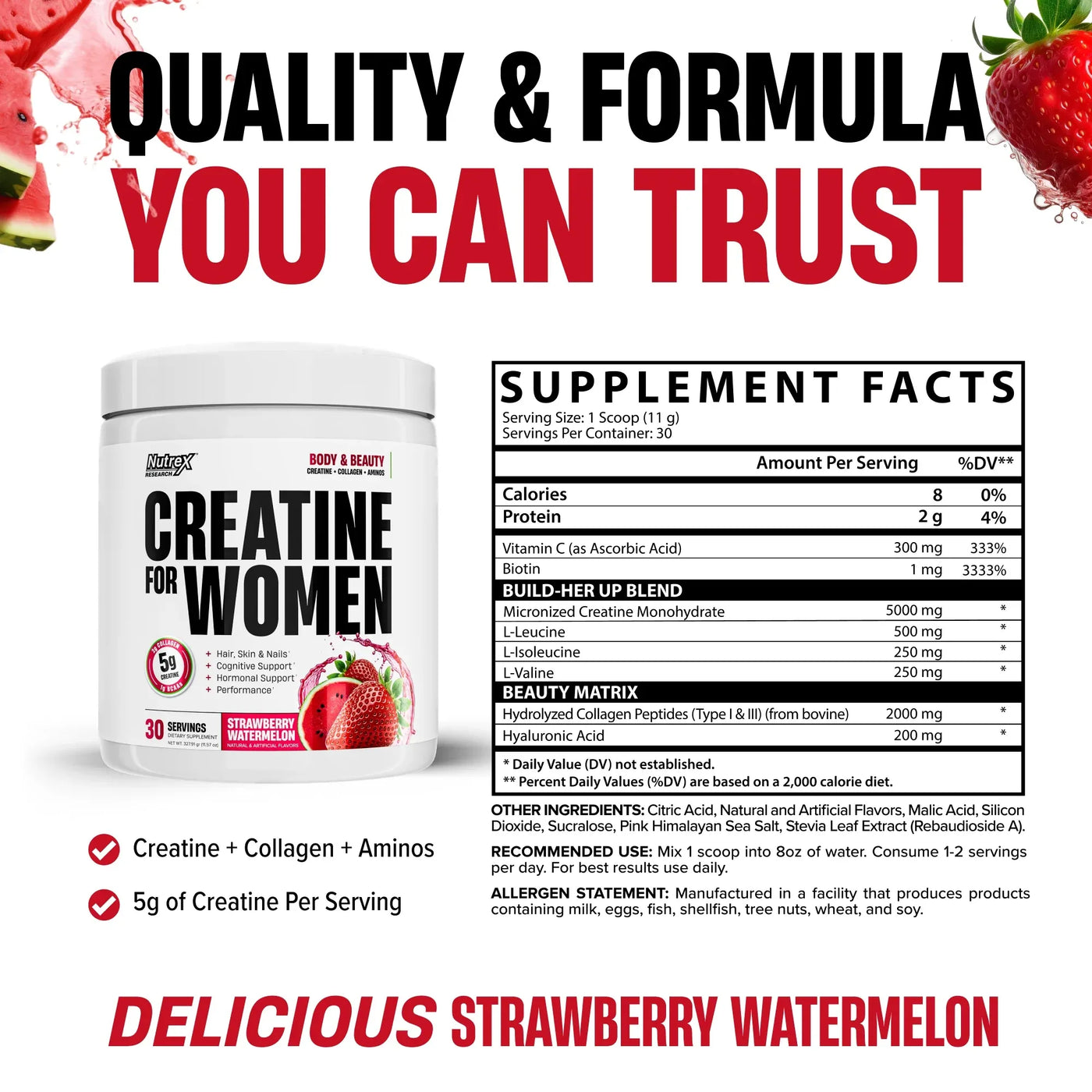 Nutrex Creatine For Women