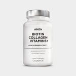 Codeage Amen Biotin Collagen Vitamins + Black Pepper Extract - Bodybuilding.com