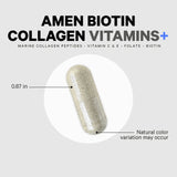 Codeage Amen Biotin Collagen Vitamins + Black Pepper Extract - Bodybuilding.com