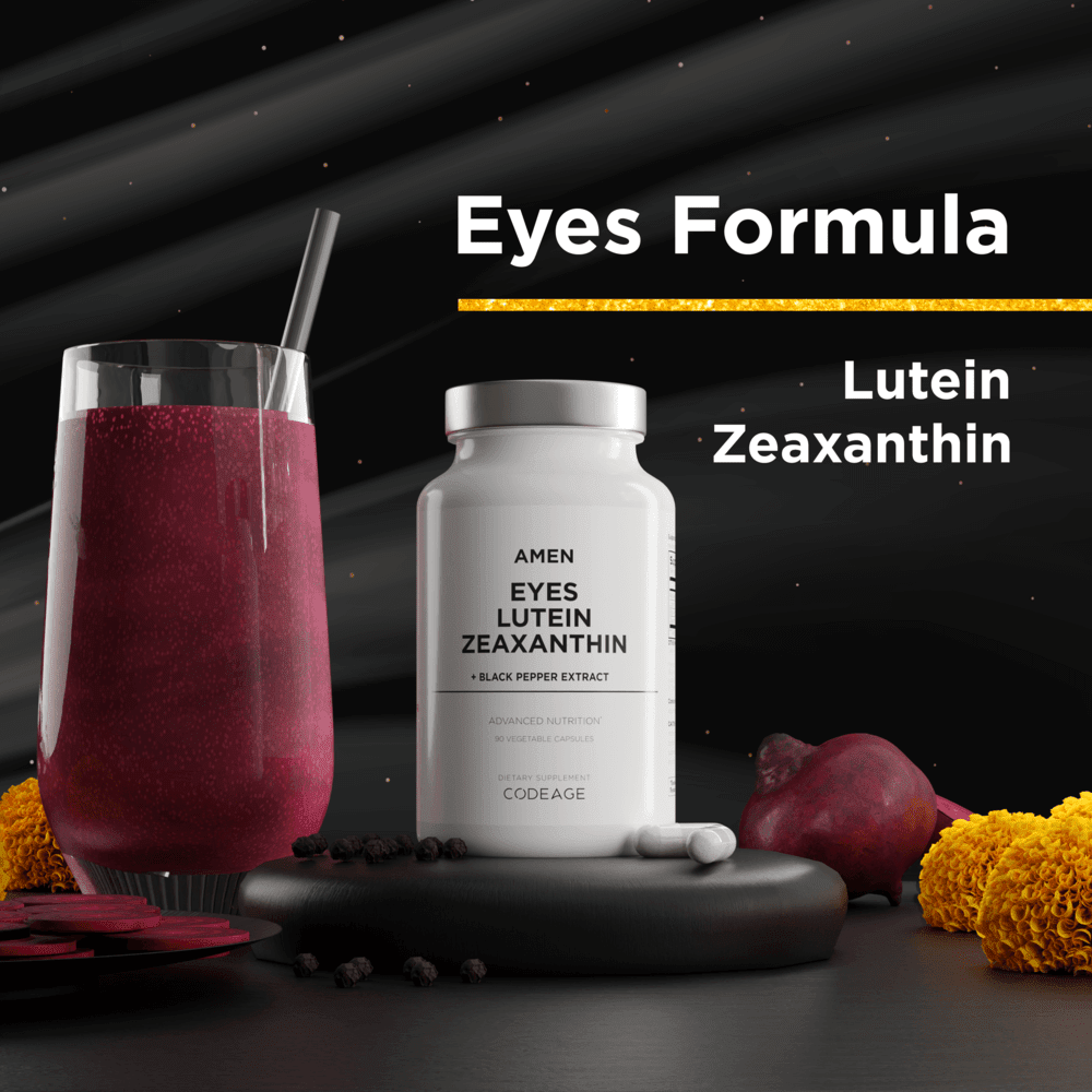 Codeage Amen Eyes Lutein Zeaxanthin Macular Health Vitamins - Bodybuilding.com