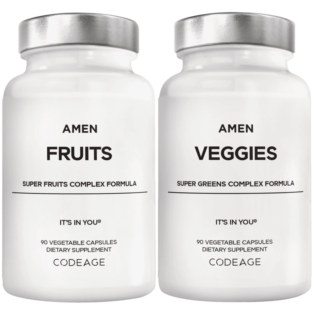 Codeage Amen Fruits + Veggies Multivitamin Bundle - Bodybuilding.com