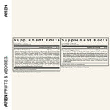 Codeage Amen Fruits + Veggies Multivitamin Bundle - Bodybuilding.com