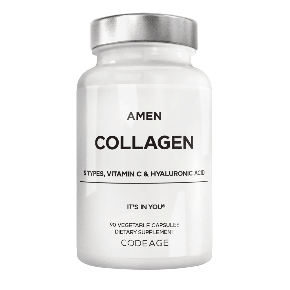 Codeage Amen Grass - Fed Hydrolyzed Collagen Peptides Capsules - Bodybuilding.com