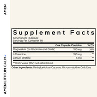Codeage Amen Lithium Calm+ - Bodybuilding.com