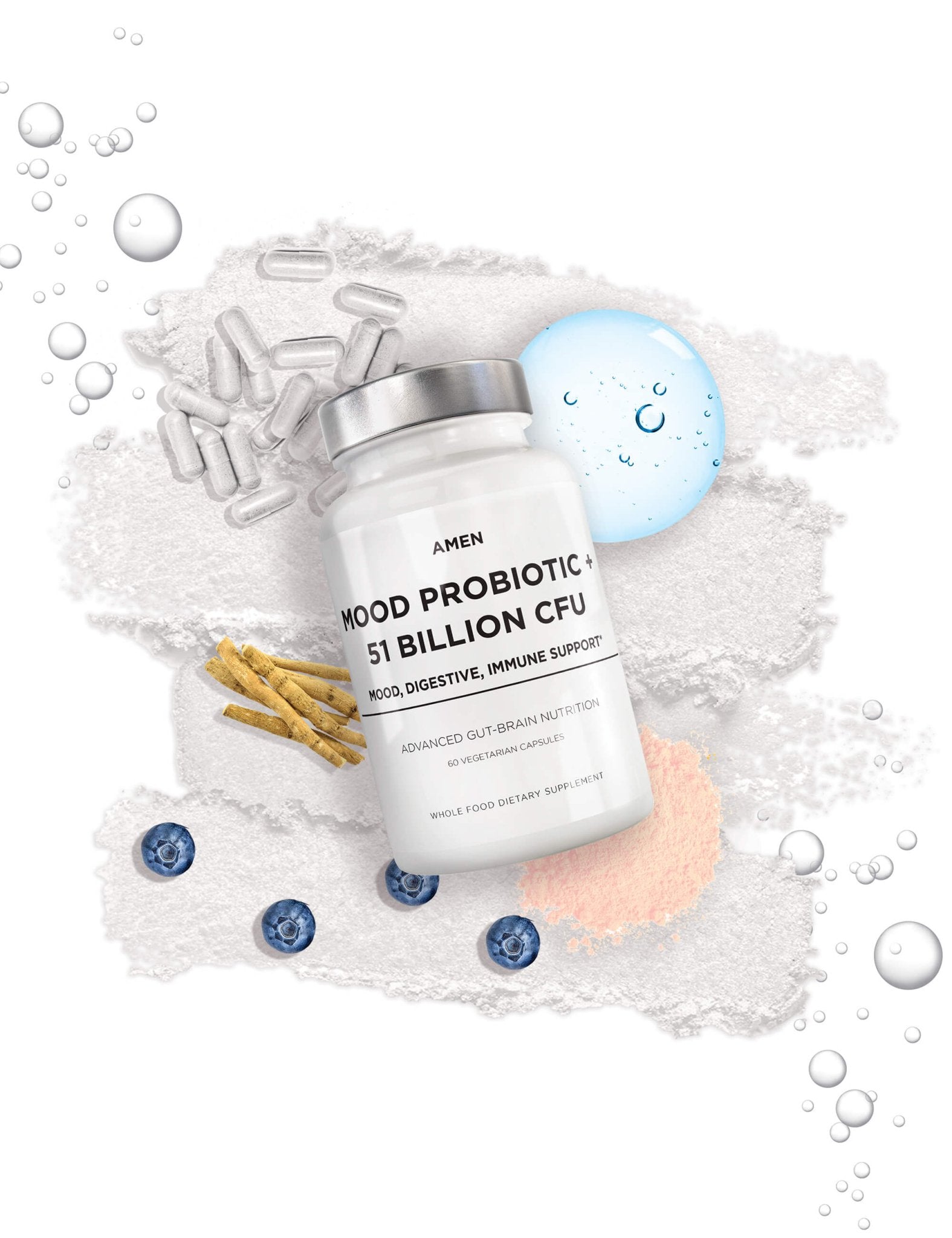 Codeage Amen Mood Probiotic + - Bodybuilding.com