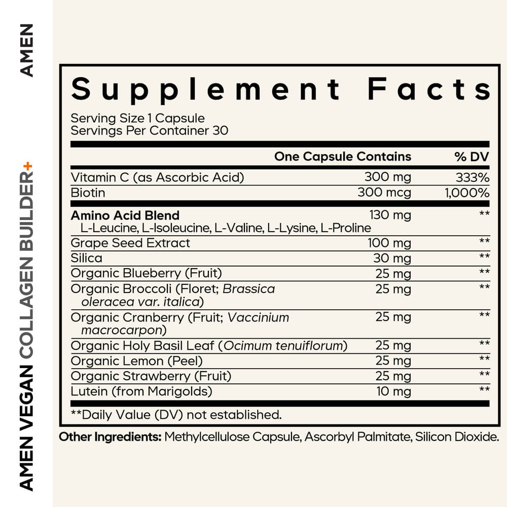 Codeage Amen Vegan Collagen Builder + - Bodybuilding.com