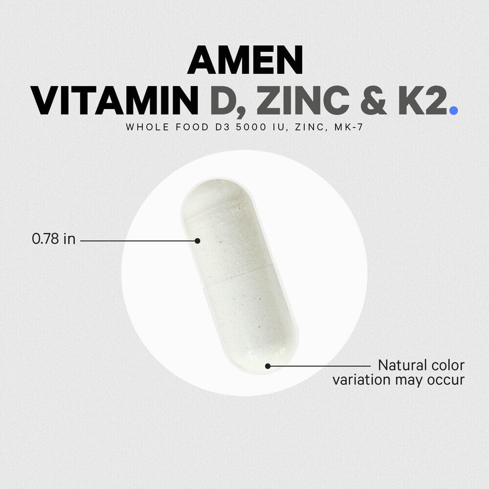 Codeage Amen Vitamin D, K2 & Zinc - Bodybuilding.com