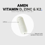 Codeage Amen Vitamin D, K2 & Zinc - Bodybuilding.com