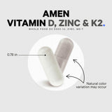 Codeage Amen Vitamin D, K2 & Zinc - Bodybuilding.com