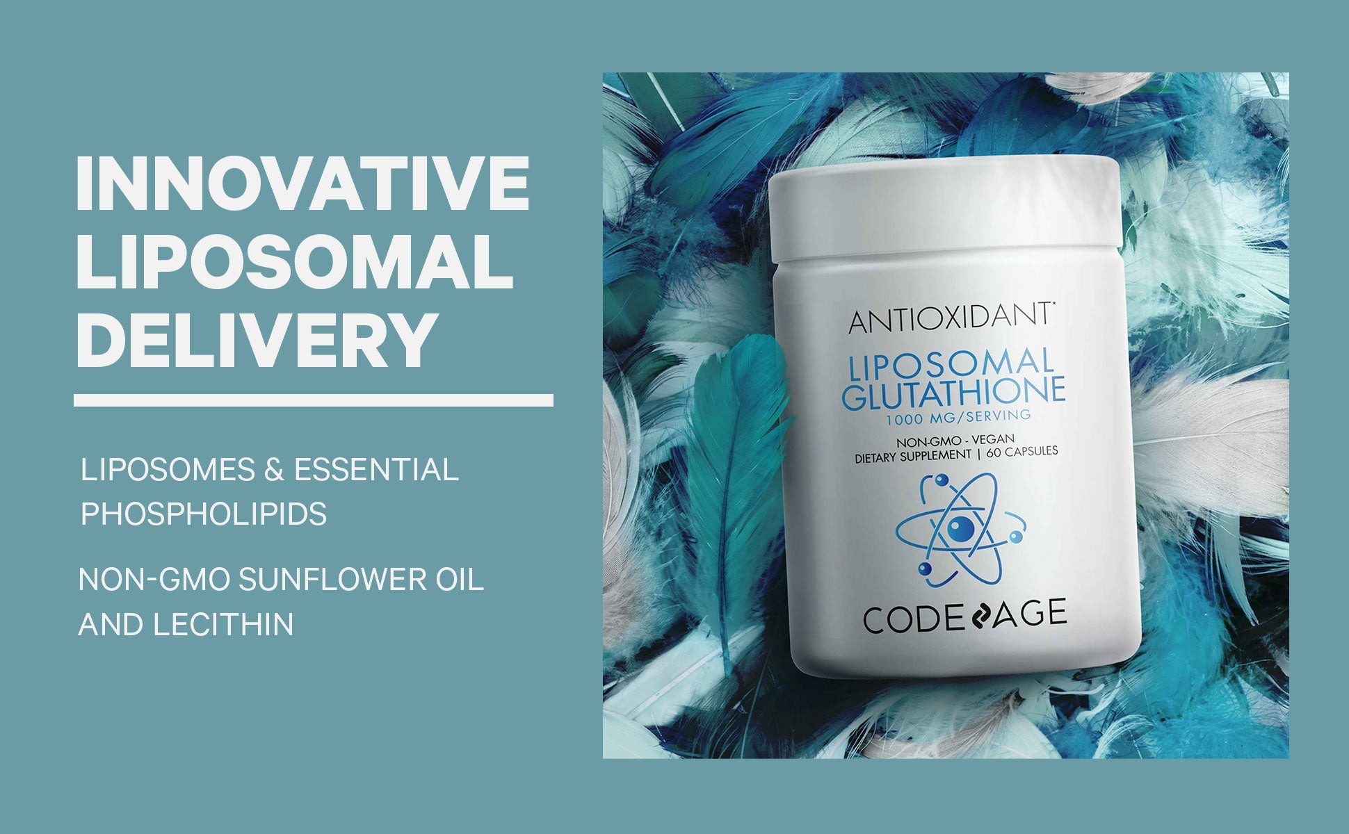 Codeage Antioxidant Liposomal Glutathione 1000 mg Supplement - Bodybuilding.com