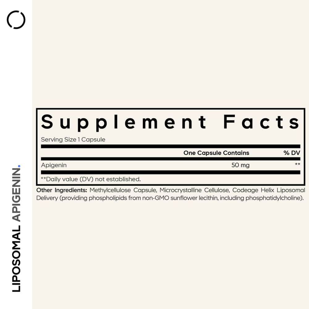 Codeage Apigenin Vegan Dietary Supplement - Bodybuilding.com