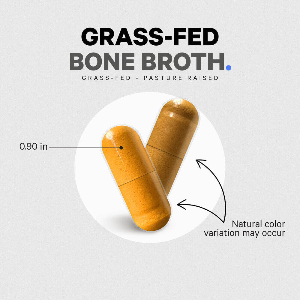 Codeage Bone Broth Collagen Capsules - Bodybuilding.com