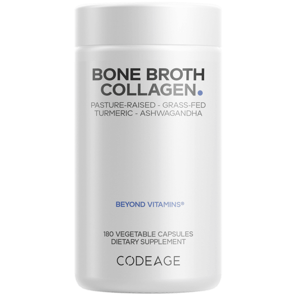 Codeage Bone Broth Collagen Capsules - Bodybuilding.com