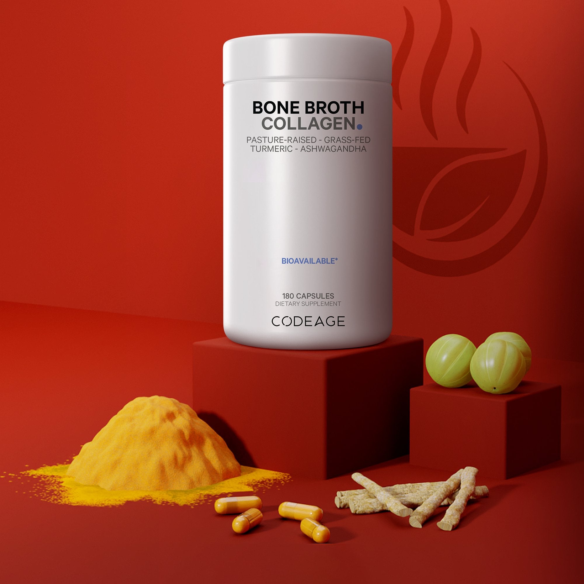 Codeage Bone Broth Collagen Capsules - Bodybuilding.com