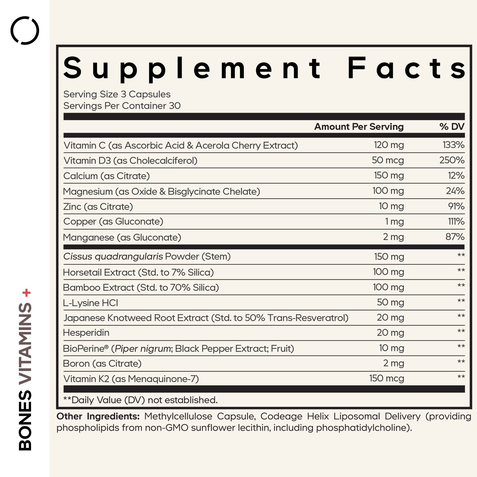 Codeage Bones Vitamins+ - Bodybuilding.com