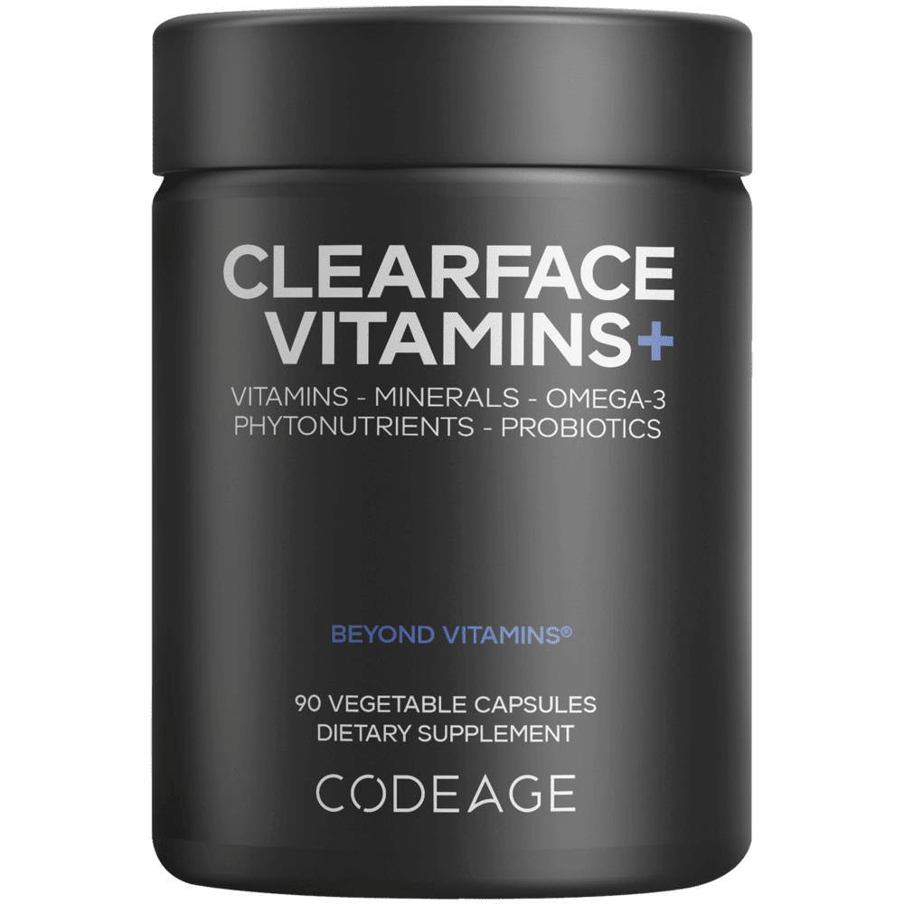 Codeage Clearface Vitamins+ Minerals Supplement Black Edition - Bodybuilding.com