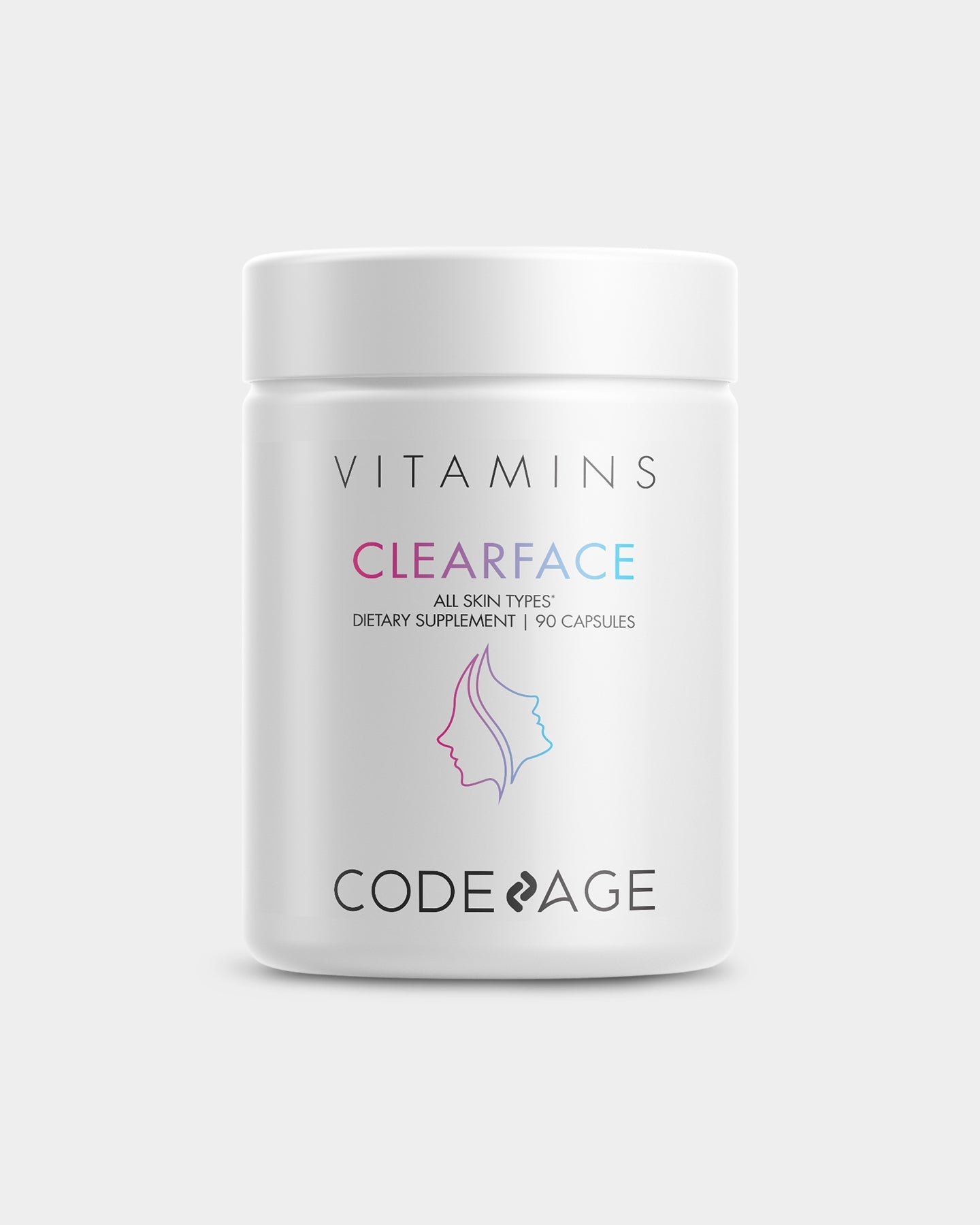 Codeage Clearface Vitamins+ Supplement White Edition - Bodybuilding.com